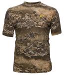SCENTBLOCKER Scent Blocker Fused Cotton Lightweight Short-Sleeve Camo Hunting Shirt for Men (RT Excape, X-Large)
