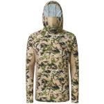 BASSDASH UPF 50+ Men’s Hunting Shirts with Mask Long Sleeve Camo Fishing Hoodie