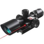 Pinty 2.5-10x40 Tactical Rifle Scope with Laser