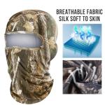 WTACTFUL Camouflage Face Mask, Camo Balaclava Face Mask for Hunting Hunter 1pcs