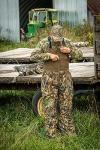 Realtree Men's Edge Camo Hunting Insulated Water-Resistant Breathable Midweight Super Warm Bibs Coveralls | Size X-Large