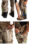 Realtree Men's Edge Camo Hunting Insulated Water-Resistant Breathable Midweight Super Warm Bibs Coveralls | Size X-Large