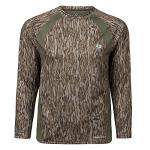 Mossy Oak Standard Men Lightweight Camo Shirts Hunting, Bottomland, X-Large