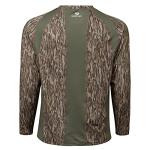 Mossy Oak Standard Men Lightweight Camo Shirts Hunting, Bottomland, X-Large