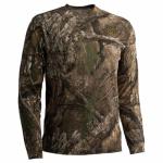 SCENTBLOCKER Scent Blocker Fused Cotton Lightweight Long-Sleeve Shirt, Camo Hunting Clothes (RT APX, X-Large)