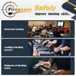 FIREGOWIN Pro 9mm Dummy Rounds – Training Snap Caps, Reusable Dry Fire Training Round with Rubber Primers (Green 10-Pack)