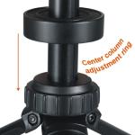 Vanguard Porta Aim Gun Rest. Compact and Portable Bench Rest. Quick Height Adjustment. Anti-Vibration Bag Rotates 360 Degrees , Black