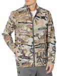 Under Armour mens Hardwoods Graphic Jacket, Ua Barren Camo (999)/Black, Large