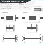 Savior Equipment Loose Sacs 4-Pack Tactical Ammo Pouch Firearm Ammunition Carrier Bag, ID Patches Included, Tan