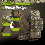 TIDEWE 5500cu Hunting Backpack with Frame and Rain Cover