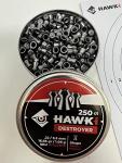 Hawki Airgun Pellets -.177/4.5mm Caliber (8.18 gr/0.53 g) 500 ct Hi7027EX Hollow + Pointed