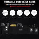 Mostcomtac Belly Band Holster for Men & Women - Comfortable Carry Gun Holster with Breathable Neoprene, Fits Glock 17-43X, Taurus, Ruger LCP, S&W M&P Shield for Most Pistols and Revolvers