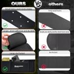 Mostcomtac Belly Band Holster for Men & Women - Comfortable Carry Gun Holster with Breathable Neoprene, Fits Glock 17-43X, Taurus, Ruger LCP, S&W M&P Shield for Most Pistols and Revolvers