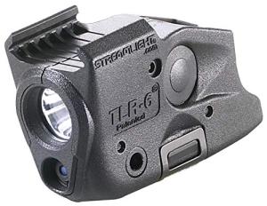 Streamlight 69290 TLR-6 100-Lumen Tactical Weapon Light with Integrated Red Aiming Laser Designed Exclusively and Solely for Select Glock Railed Handguns, Black
