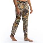 Realtree Men's Polyester Performance Baselayer Thermal Underwear Long Johns Bottom, Realtree Edge Camo, Large