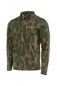 Muddy Outdoors Men's TRX Lightweight Quarter Zip Shirt Mossy Oak Greenleaf XL