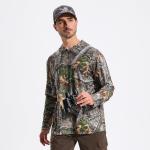 LOOGU Men’s Hunting Camo Shirt Lightweight, Camouflage Shirts for Men Long Sleeve Shirt for Fishing Hiking Camping