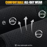 Mostcomtac Belly Band Holster for Men & Women - Comfortable Carry Gun Holster for 9MM and 380 with Breathable Neoprene, Fits Glock 19 17 42 43 43x, Taurus, Ruger LCP, S&W M&P Shield for Most Handguns