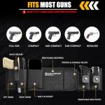 Mostcomtac Belly Band Holster for Men & Women - Comfortable Carry Gun Holster for 9MM and 380 with Breathable Neoprene, Fits Glock 19 17 42 43 43x, Taurus, Ruger LCP, S&W M&P Shield for Most Handguns