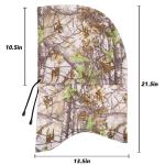 Watayo 2 Pcs Hunting Face Mask for Cold Weather- Winter Camouflage Balaclava Face Mask- Windproof Balaclava Ski Warmer Face Cover for Men Hunting Camping