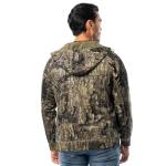 Realtree Men's Performance Bonded Fleece Zip Hoodie, Realtree Timber, X-Large