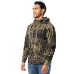 Realtree Men's Performance Bonded Fleece Zip Hoodie, Realtree Timber, X-Large