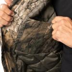 Realtree Men's Insulated Duck Quilted Lined Full Zip Hoodie, Realtree APX, Large