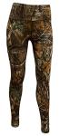 Women's Realtree Edge Full Camo High Waist Leggings for Sports, Yoga, Gym, Lifestyle, Hunting, Fishing, Outdoor Adventures, Full Length, Large