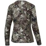 BASSDASH Women’s Camo Hunting Shirt Long Sleeve UPF 50+ Sun Protection Performance Tee Fishing Hiking