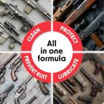 Erez Tactical Gun Cleaning Supplies: 120 Gun Cleaning Wipes, 5"x7" CLP Gun Cleaner Lubricant - Clean, Lubricate, Protect - MIL-PRF-32033 (NATO O-190) Field & Range Gun Cleaning Cloth