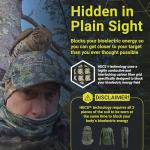 HECS HECSTYLE Lightweight System | Hunting Camo Suit with Bioelectric Shielding | Hunting Clothes for Men | Patented Technology | Mens Hunting Clothes - X-Large - Green