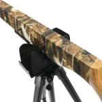 HUNTPAL Filled Front Shooting Rest Bag for Shooting Stick Hunting Tripod, Universal Sandbag Gun Holder with Durable Construction for Outdoor, Range, Hunting Blinds