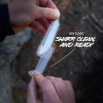 OUTDOOR EDGE RazorBone Replaceable Blade Folding Hunting Knife with Clip & Sheath, 3 Butcher Knife Blade Styles - Boning, Gutting, & Skinning Knives. Blaze Orange, Camo Sheath, 6 Blades & Blade Box