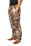 Realtree Men's All-Season Pants, Lightweight Camo Hunting Gear, Moisture-Wicking, Durable Fabric, (US, Alpha, Large, Regular, Regular, APX Camo)