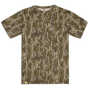Mossy Oak Mens Camo Hunting Shirt Short Sleeve Cotton