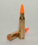 ST Action Pro Pack Of 10 Inert .308 Winchester Rifle Orange Safety Trainer Cartridge Dummy Ammunition Ammo Shell Rounds with Brass Case