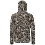 BASSDASH Men's UPF 50+ Lightweight Hunting Camo Hoodie Quick Dry Performance Long Sleeve Fishing Shirt with Hood FS30M