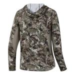BASSDASH Men's UPF 50+ Lightweight Hunting Camo Hoodie Quick Dry Performance Long Sleeve Fishing Shirt with Hood FS30M