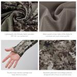 BASSDASH Men's UPF 50+ Lightweight Hunting Camo Hoodie Quick Dry Performance Long Sleeve Fishing Shirt with Hood FS30M