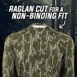 Mossy Oak Camo Hunting Shirts for Men Long Sleeve