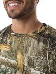 Realtree Men's 2 Pack Long Sleeve Performance Tees, Edge Camo, 4X