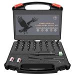 Bore Sight Laser Professional Green Laser Bore Sight Kit with 32 Adapters fit 0.17 to 12GA Calibers, Multiple Caliber Green Bright Bore Sighter Laser Powerful Support for All Gun, Rifle, Pistol