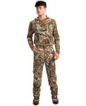Realtree Men's Advantage Classic Camo Hunting Pants, Durable Cargo Pants with 6-Pocket, Comfort Fit, Men's Outdoor Pants