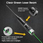 Bore Sight Laser Professional Green Laser Bore Sight Kit with 32 Adapters fit 0.17 to 12GA Calibers, Multiple Caliber Green Bright Bore Sighter Laser Powerful Support for All Gun, Rifle, Pistol