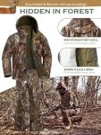NEW VIEW Camo Hunting Clothes for Men,Quiet Warm Hunting Jacket and Pants,Water Resistant Hunting Suit for Deer Duck Bow Hunt