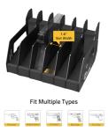 CVLIFE Pistol Rack for Gun Safe Foam Indoor Pistol Rack Handgun Stand for Gun Cabinet Accessories Storage Organizer 6 Slots