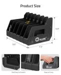 CVLIFE Pistol Rack for Gun Safe Foam Indoor Pistol Rack Handgun Stand for Gun Cabinet Accessories Storage Organizer 6 Slots