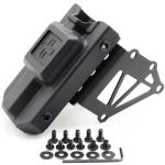 Tactical Tourniquet Holder for Gun Holster Accessory Mount Aluminum, QLS Police Gear Accessories for 3-Hole Right Holster (Set-BK)