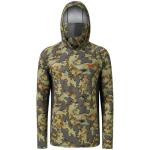 BASSDASH UPF 50+ Men’s Hunting Shirts with Mask Long Sleeve Camo Fishing Hoodie