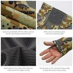 BASSDASH UPF 50+ Men’s Hunting Shirts with Mask Long Sleeve Camo Fishing Hoodie